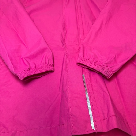 MEC 24 Month Infant Rain Jacket Full Zip Hooded Nylon Waterproof Pink Reflective - Picture 4 of 7